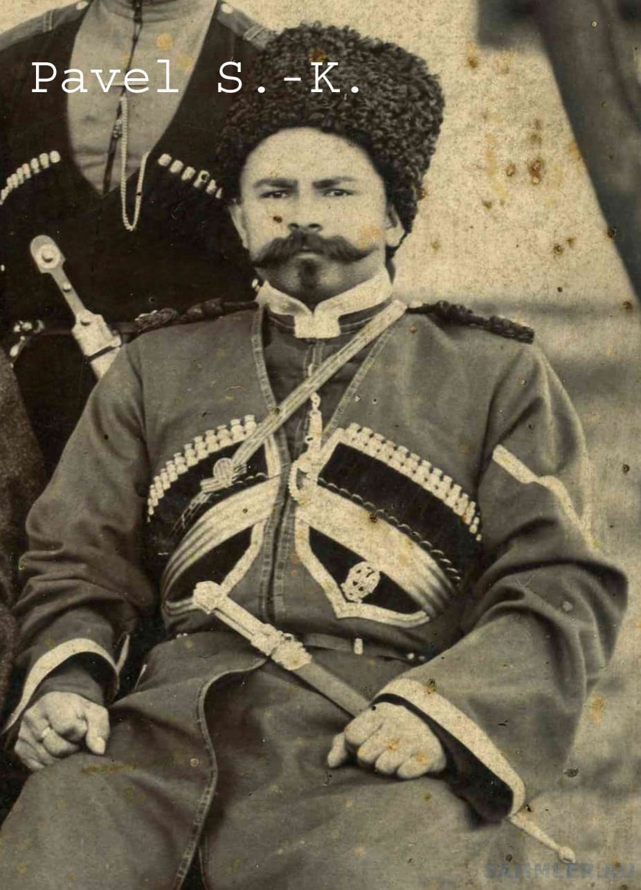 Aleksandr Alekseevich Kalaushin, master-teacher at the Maykop craft school, 1910 (detail)