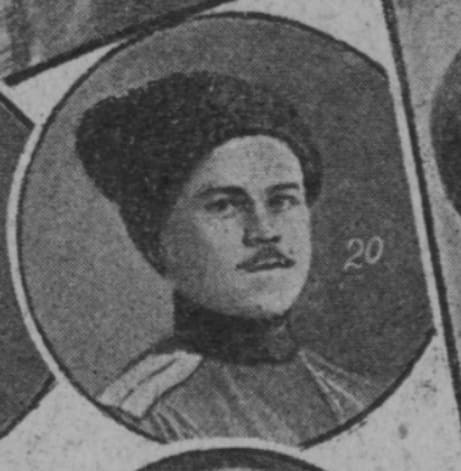 Aleksei Matveevich Kalaushin — portrait from a magazine photo-collage (no. 20)