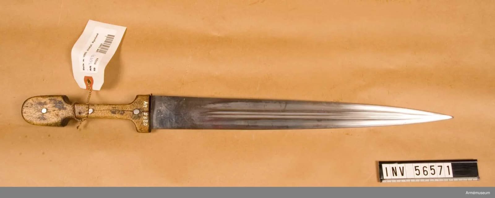 Cossack kinjal, model 1905 — for illustration
