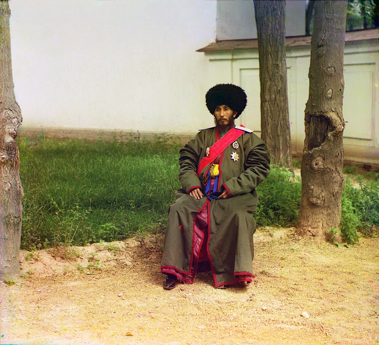 Асфандияр-хан, хан Хивинский (фото С.М. Прокудина-Горского)
