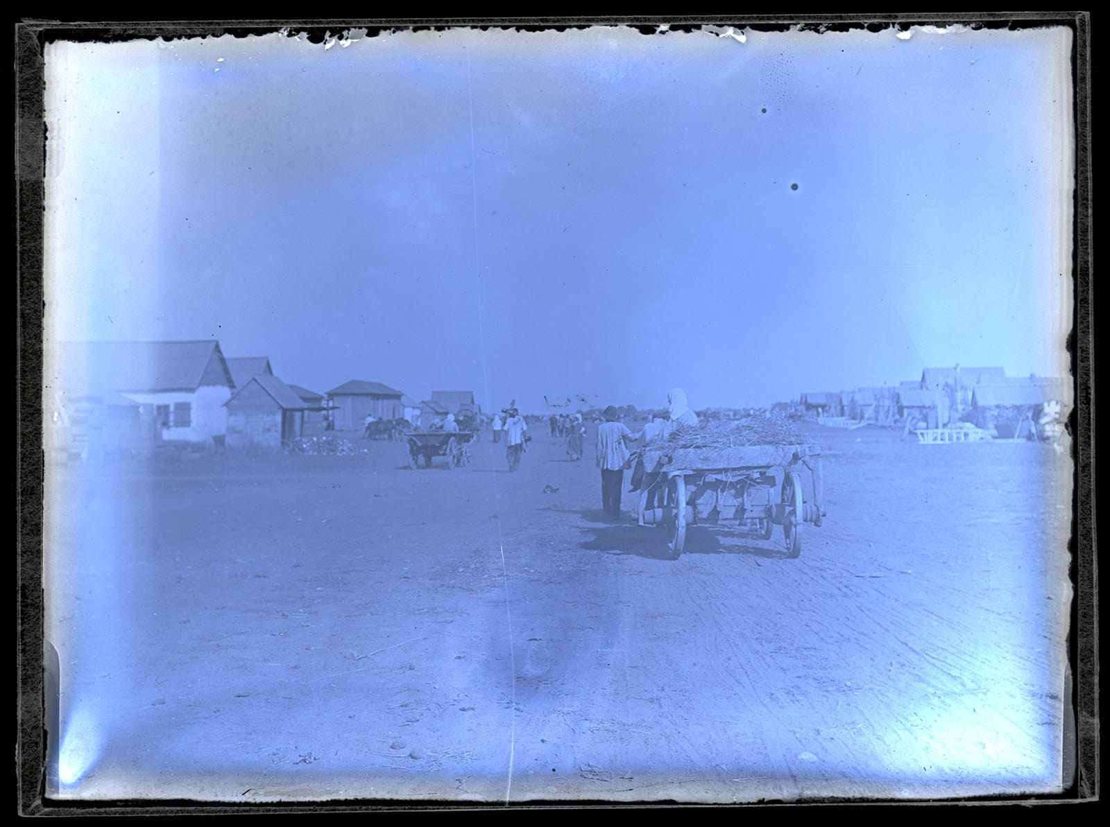 Market in Labinskaya stanitsa, 1908 (photo K. Chotek)